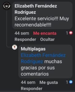 Multiplagas fumigaciones y control de plagas, opiniones