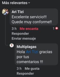 Multiplagas fumigaciones y control de plagas, opiniones