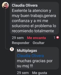 Multiplagas fumigaciones y control de plagas, opiniones